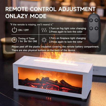Lumiora™ GlowMist Fireplace Diffuser