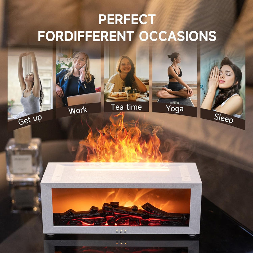 Lumiora™ GlowMist Fireplace Diffuser
